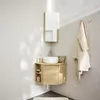Mobile lavabo angolare + lavabo + rubinetto + mobiletto Anteprima dell’immagine prodotto 1