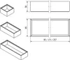 ORGA-BOX 12-teiliges BAMBUS Schubladen Ordnungssystem Produktbild-Vorschau 5