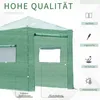 Outsunny Gewächshaus Treibhaus Tomatenhaus Frühbeet mit Tür Produktbild-Vorschau 4