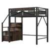 Flieks Etagenbett 140x200cm mit Treppe, Hochbett mit Produktbild-Vorschau 6