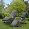 Outtec® Klappbare Gartensessel Sonnenliege mit Kissen - bis Produktbild-Vorschau 4