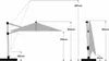 Suncomfort by Glatz Sonnenschirm Ampelschirm Sunflex Produktbild-Vorschau 8