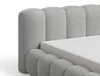 Chilly Möbel Design Polsterbett Stone 180x200 cm Samt Grau Produktbild-Vorschau 4