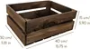 Creative Deco 3 x Holzkiste Wenge | 40 x 30 x 15 cm | Produktbild-Vorschau 7