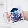 Quallifiziert Qualle Abschluss Tasse Weiß - Qualifikation Produktbild-Vorschau 4
