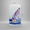 Bild auf Leinwand - Leinwandbild - Windsurfen Grafik Produktbild-Vorschau 3