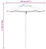 vidaXL Parasol pour enfants avec mât en bois Ø120x140 cm Voir les images du produit 8