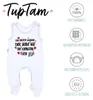 TupTam Unisex Baby Strampler mit Spruch I love Mum and Dad, Produktbild-Vorschau 2