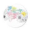 MuchoWow® Mauspad Mousepad Illustration eines Blumenmusters Produktbild-Vorschau 1