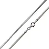 MATERIA 925 Silber Panzerkette Herren Damen - flache Kette Produktbild-Vorschau 1