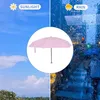 Taschenschirm Kompakter Regenschirm 6 Rippen Windfest UV Produktbild-Vorschau 4