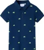 Kinder-Poloshirt Marineblau 128 Produktbild-Vorschau 1