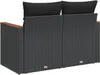 VidaXL 365993, 2 Sitz(e), Schwarz, 110 kg, 1240 mm, 620 mm, Produktbild-Vorschau 6