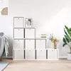 Design Faltboxen 10 Stk. Creme 32x32x32 cm Vlies, Körbe Produktbild-Vorschau 4