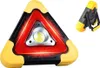 A warning triangle LED flashlight and power bank is shown. Voir les images du produit