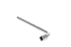 A silver L-shaped socket wrench is shown against a white background. Náhľad obrázku produktu