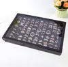 100Slots Ring Display Box Transparent Deckel mit großer Produktbild-Vorschau 4