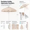 Fleau Goods Strandschirm – Sonnenschirm Strand/Garten – Produktbild-Vorschau 6