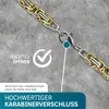 6 mm Königskette Armband Herrenkette Männer Kette Produktbild-Vorschau 6