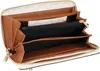 An open wallet showing its interior compartments. Anteprima dell’immagine prodotto