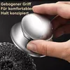 6 Stš¹ck Stahlwolle Schrubber mit Griff fš¹r Produktbild-Vorschau 2