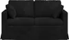vidaXL Sofa Schwarz 138 x 78 x 80 cm Samt Produktbild-Vorschau 4