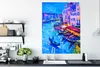 MuchoWow® Poster Malerei - Italien - Boot - Wasser - Produktbild-Vorschau 3