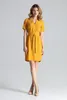 Figl Minikleid für Frauen Sadure M669 senf S Produktbild-Vorschau 1