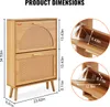 Product dimensions and details of a shoe cabinet. Podgląd zdjęcia produktu