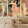 Vlies Fototapete - Alphonse Mucha. Donna 350x245 cm Anteprima dell’immagine prodotto 1