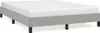 vidaXL Cadre de lit sans matelas gris clair 140x200 cm Voir les images du produit 1