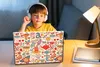 MuchoWow® Laptop Aufkleber Sticker Cover Tee - Tiere - Produktbild-Vorschau 3