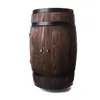 Holzbar Fass 80x55 cm – Massiver Holz Barschrank für Produktbild-Vorschau 2
