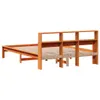 vidaXL Massivholzbett ohne Matratze Wachsbraun 140x200 cm Produktbild-Vorschau 6