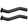 Two black curved tubes are shown against a white background. Produktbild-Vorschau