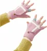Damen-/Kinder Winterhandschuhe für das Telefon – Rosa Produktbild-Vorschau 1