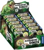A display box filled with individual product boxes, featuring dinosaur graphics and text. Voir les images du produit