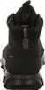 The back view of a black Ecco sneaker. Produktbild-Vorschau