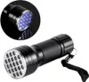 Mini torcia UV 21 LED 395nm rilevatore alluminio compatta Anteprima dell’immagine prodotto 14