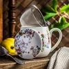 DUO FLORAL Fassbecher 430 ml VINTAGE FLOWERS WHITE mit Produktbild-Vorschau 7