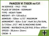 COBI Klocki Tank VI Tiger č. 131 Náhled obrázku produktu 15