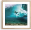 Gerahmtes Poster - Rahmen in heller Eiche - Surfen Produktbild-Vorschau 1