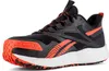 A black and orange Reebok safety shoe is shown against a white background. Anteprima dell’immagine prodotto
