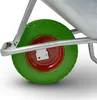 Bituxx PolyurethanSchubkarren Rad 4.80/4 4.00-8 Grün Produktbild-Vorschau 2