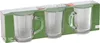 Ensemble de 3 tasses Excellent Houseware, verre, 7,6x8,8 Voir les images du produit 11
