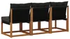 vidaXL 3 Stück Outdoor Mittelsofa Produktbild-Vorschau 6
