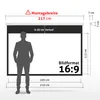 ESMART Economy EXR Rollo-Leinwand 200 x 113 cm (90") | Produktbild-Vorschau 2