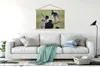 MuchoWow® Textilposter Der Pitcher wirft dem Schlagmann Produktbild-Vorschau 3