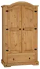 Kleiderschrank SALSA Garderobenschrank Mexiko Möbel Kiefer Produktbild-Vorschau 9