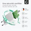 CELLONIC Chargeur USB EU-Plug 1 Port 5V 2.4A 12W blanc bloc Voir les images du produit 3